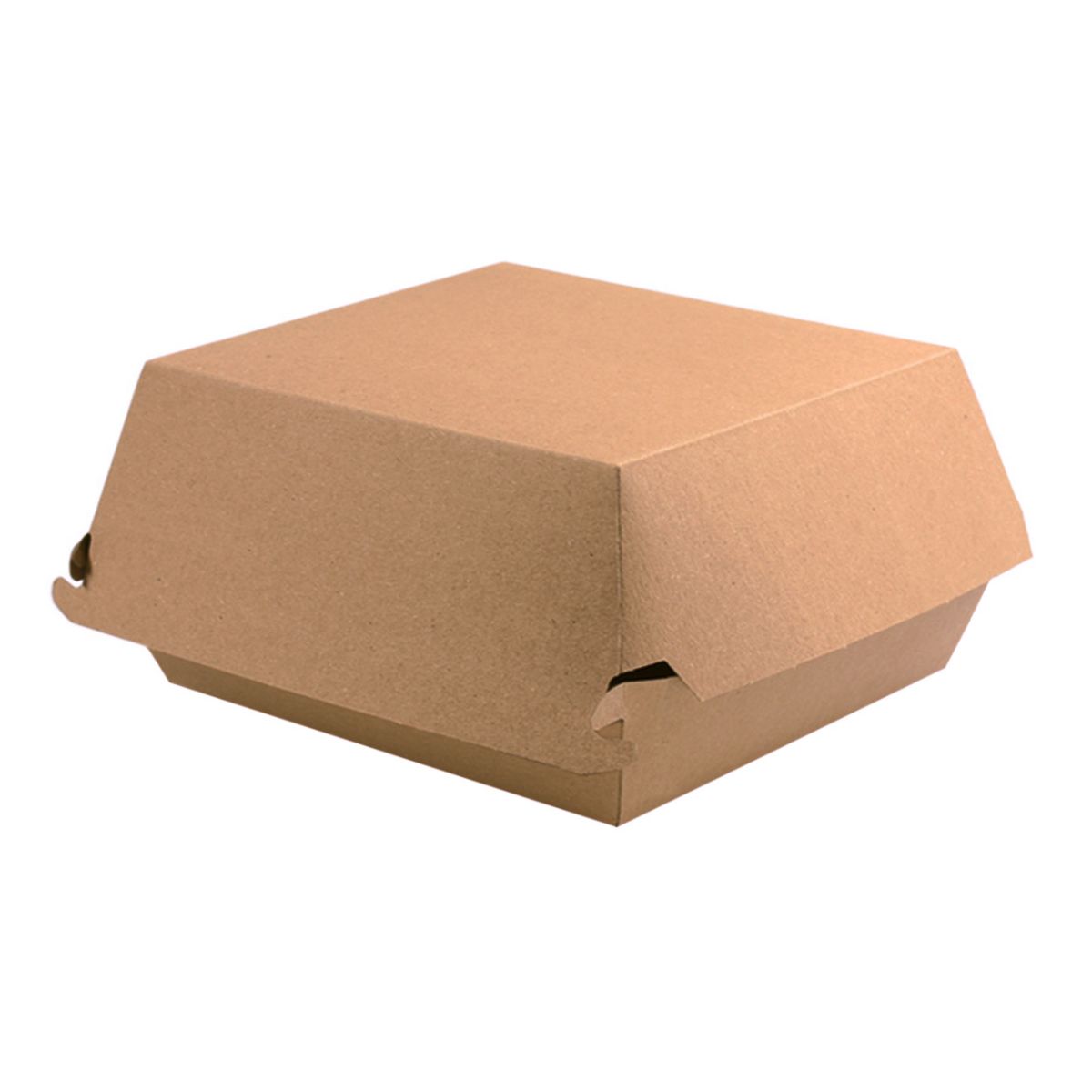 Hamburger Box 150x150x70mm Braun Pappe