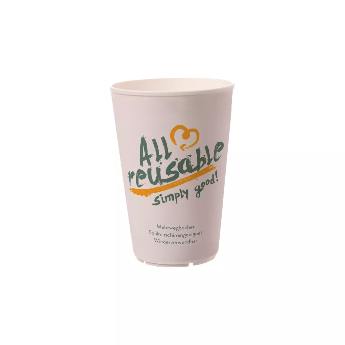 Mehrweg Kaffeebecher 0,2 Liter "All Reusable"