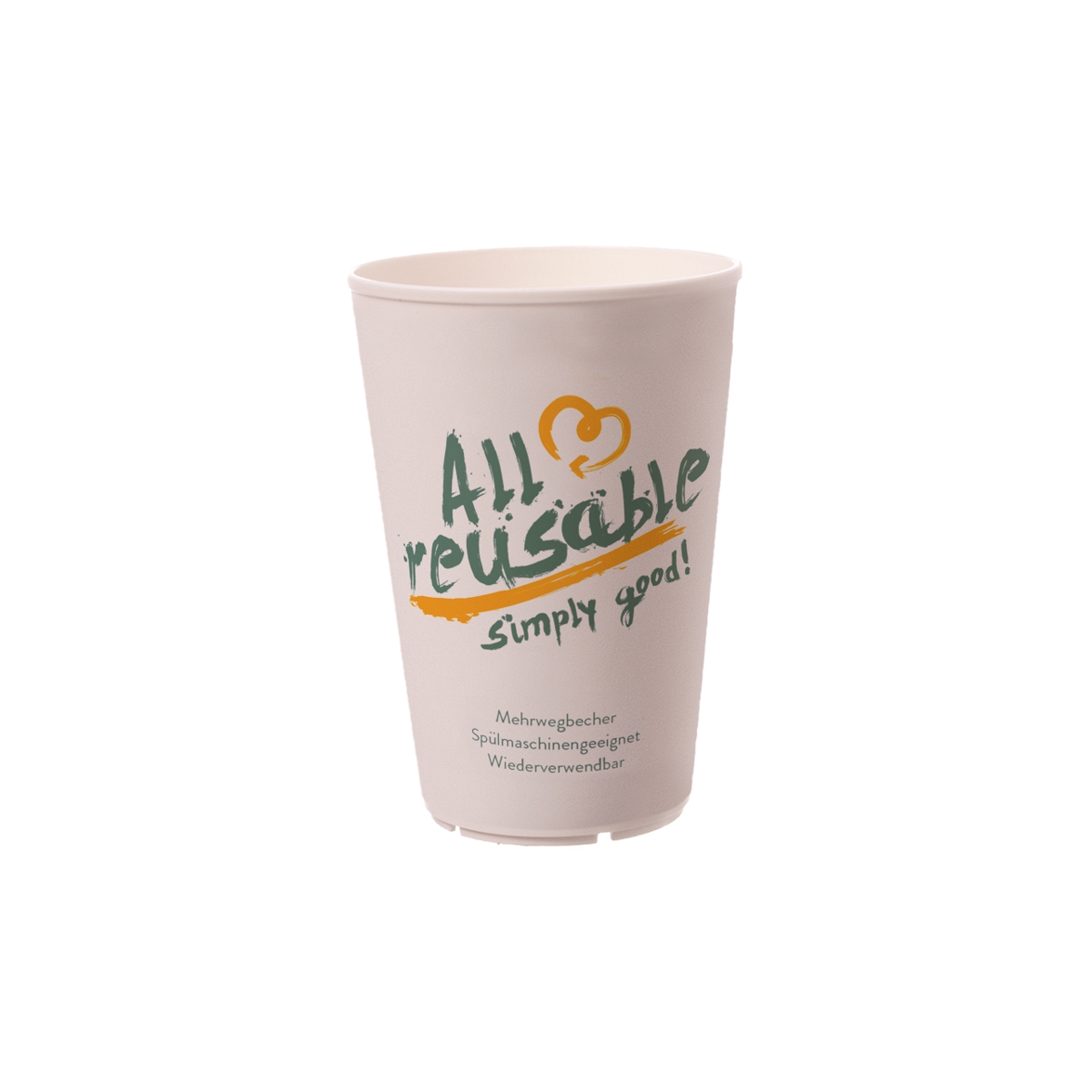 Mehrweg Kaffeebecher 0,2 Liter "All Reusable"
