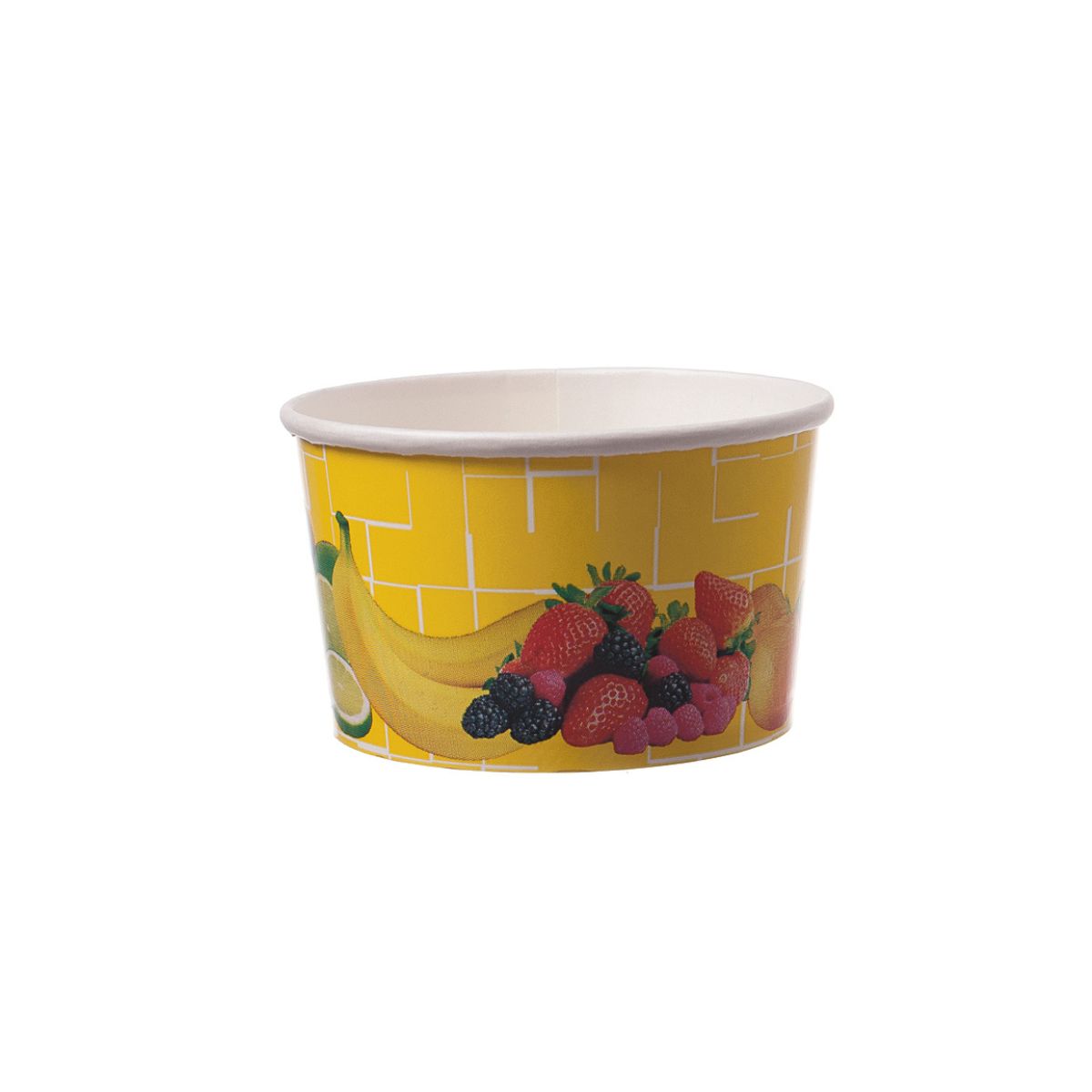 Eisbecher 260ml Früchte Gelb | Ø 92mm | 55mm