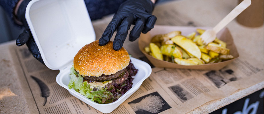 to go Verpackungen für Hamburger, Pizza und co 