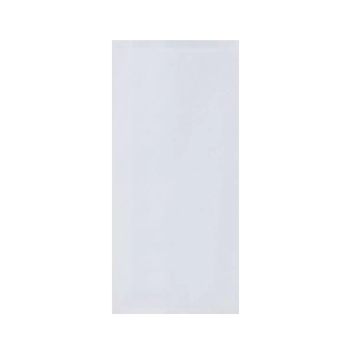 Faltenbeutel 20+7x48cm Weiß | Unbedruckt | Nr. 435