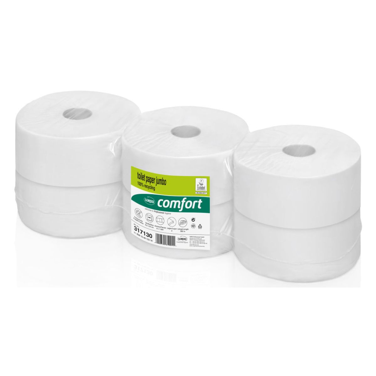 Toilettenpapier Gigant 2-lagig 380 Lfm | Comfort