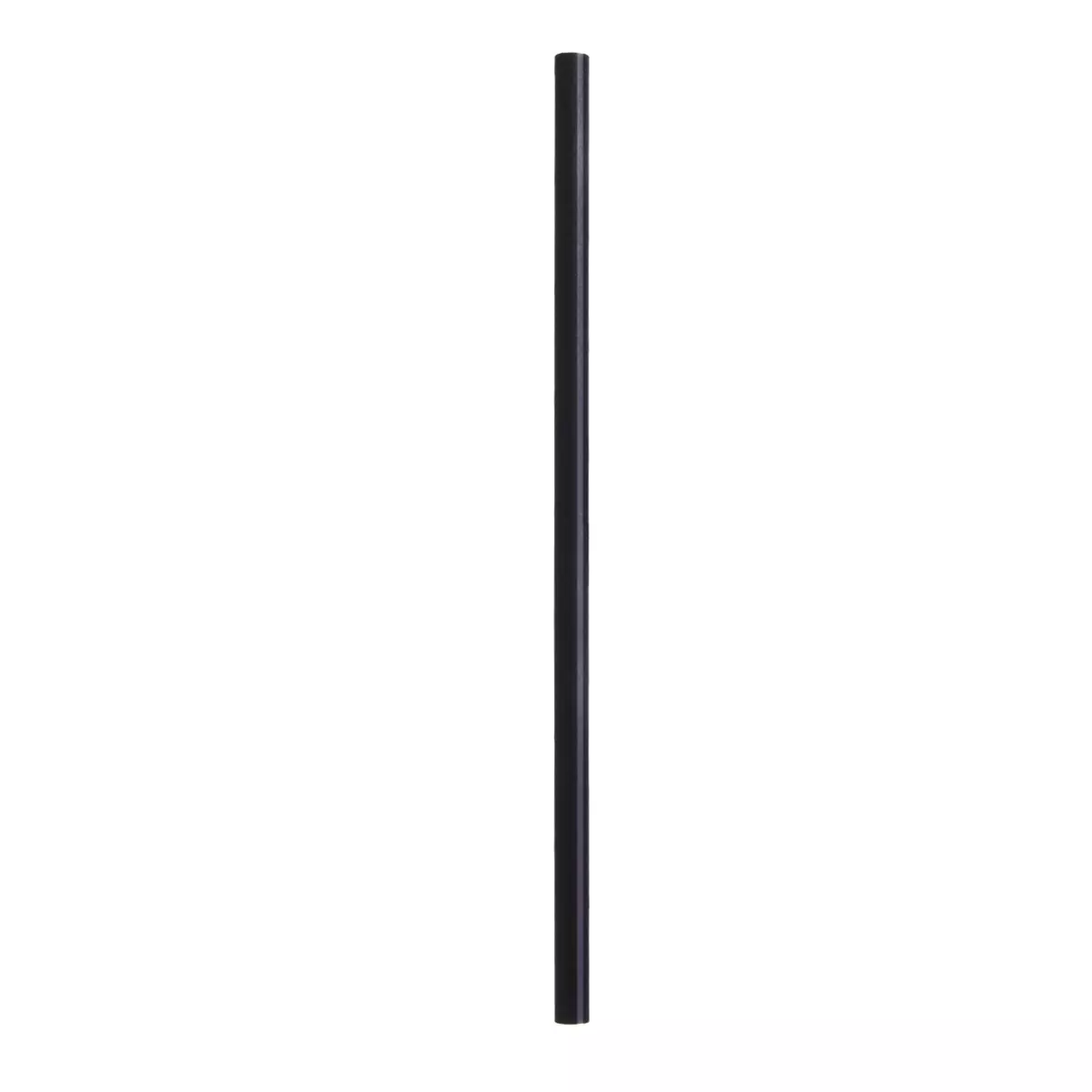 Papier Trinkhalm Jumbo schwarz 8x230mm